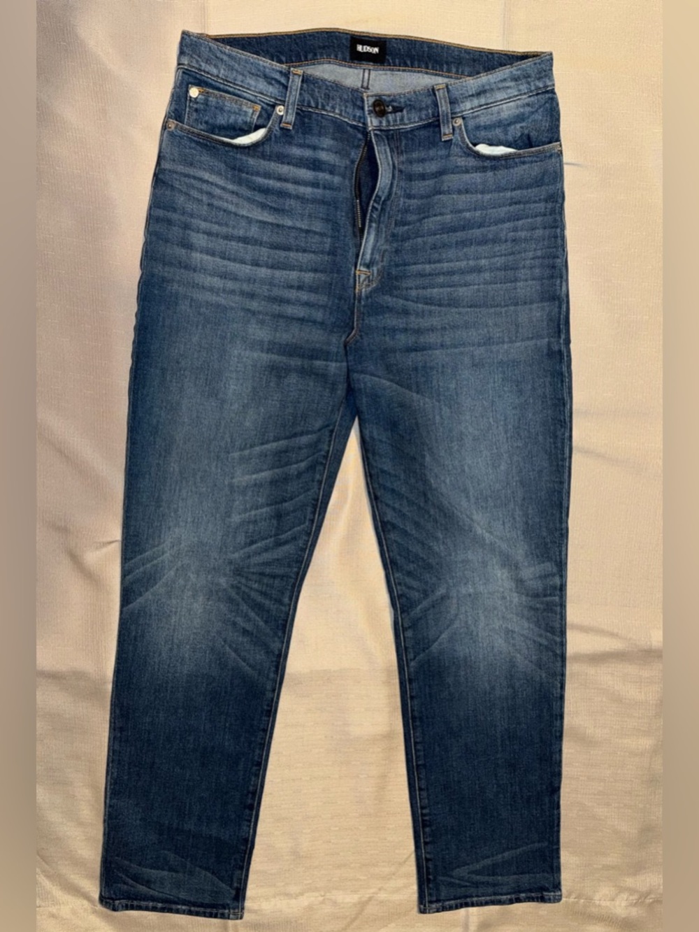 Hudson Jeans Straight Indigo Blue Jeans